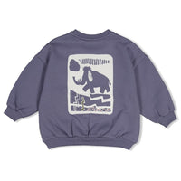 Sweater met backprint oversized - Rock the Earth