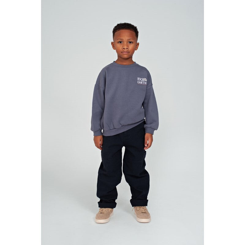 Sweater met backprint oversized - Rock the Earth