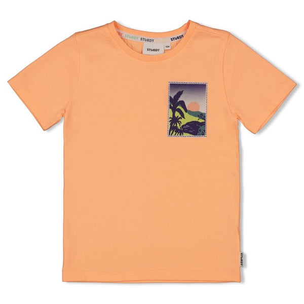 Sturdy T-shirt - Lagoon Legends Neon oranje