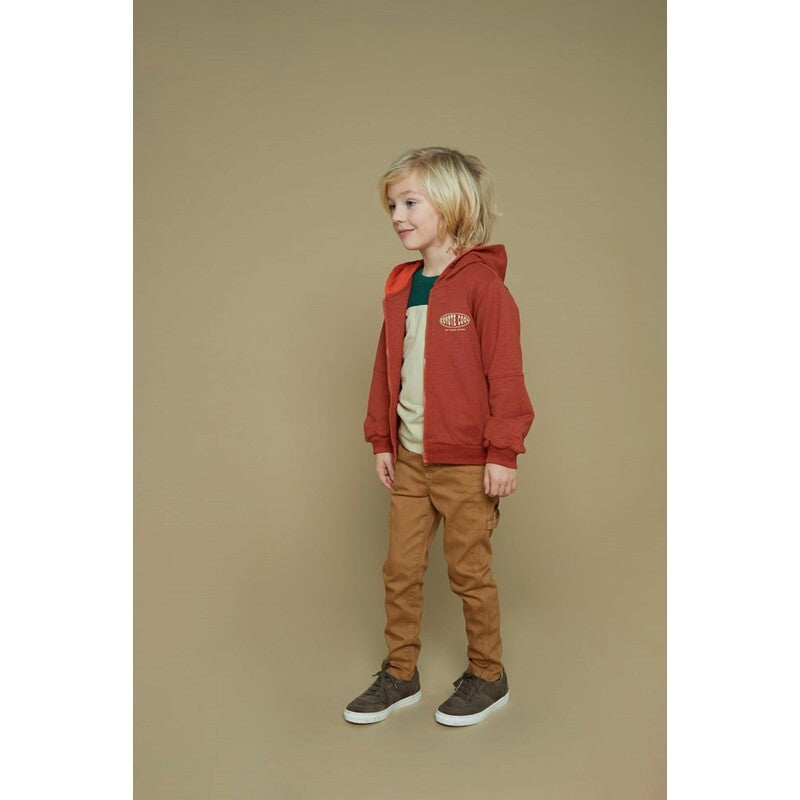 Sweatvest met capuchon - Chasing Trails