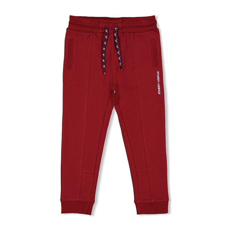 Sturdy Broek - Waves and Whales Bordeaux