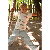 Sturdy Wide leg jeans - Summer Denims L.blauw denim