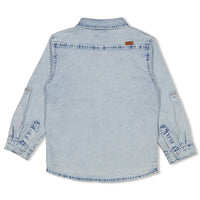 Sturdy Overhemd denim chambray - Summer Denims L.blauw denim