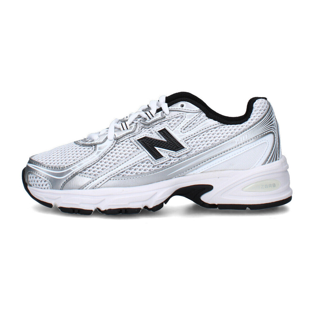New Balance Sneakers 740 Silver metalic/black