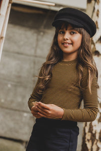 Little y/d striped T-shirt l/s