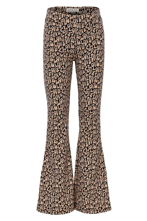 Little Printed flare pants