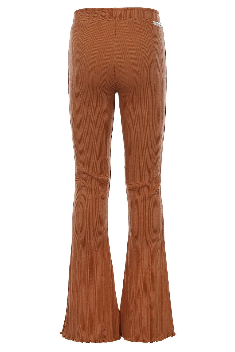 Little flare rib pants