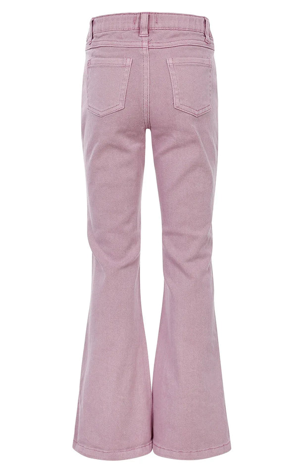 Little Twill flare pants