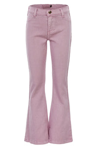 Little Twill flare pants