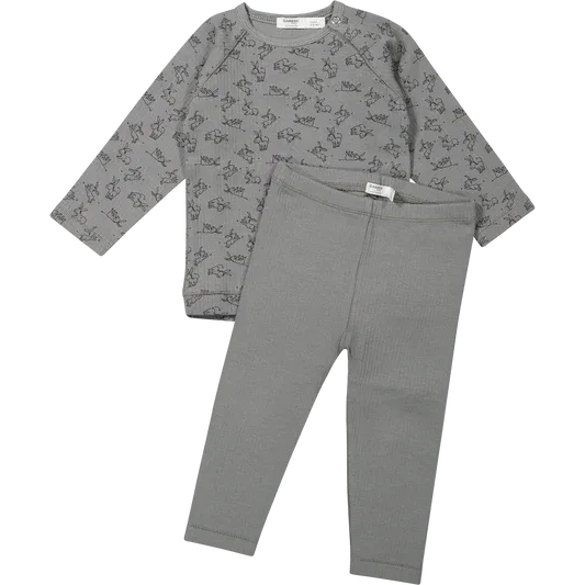 Snoozebaby pyjama Cloudy grey