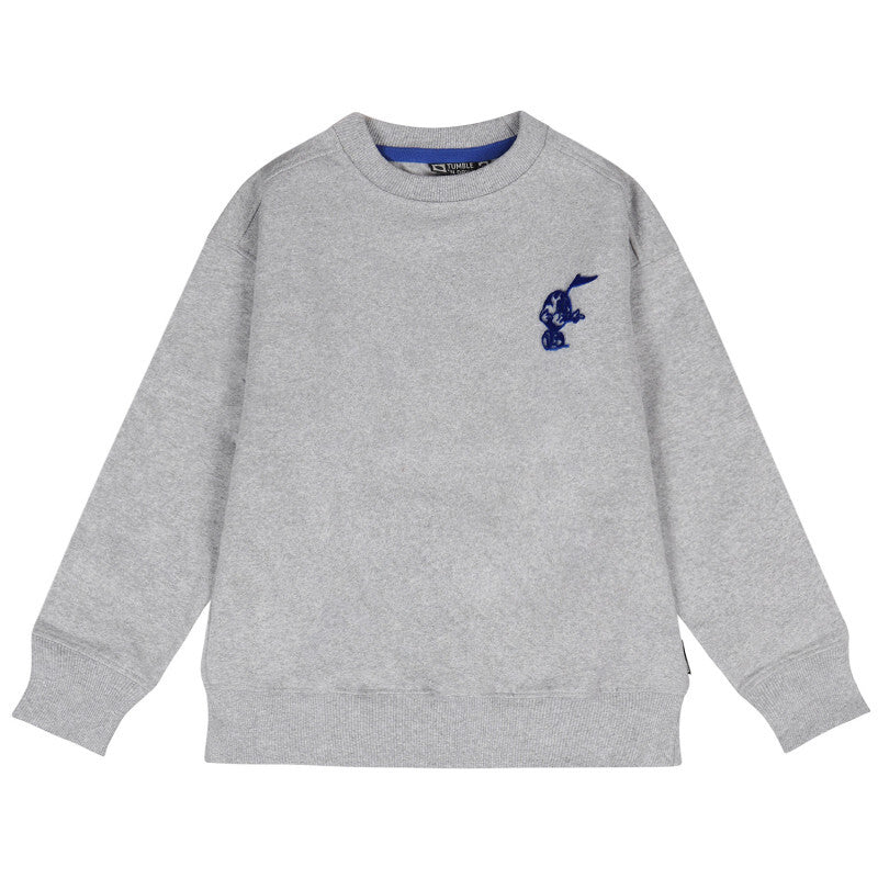Tumble Athlete sweatshirt Light grey melange