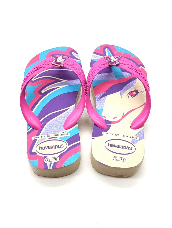 Havaianas HAV. KIDS FANTASY Beige/magenta neon