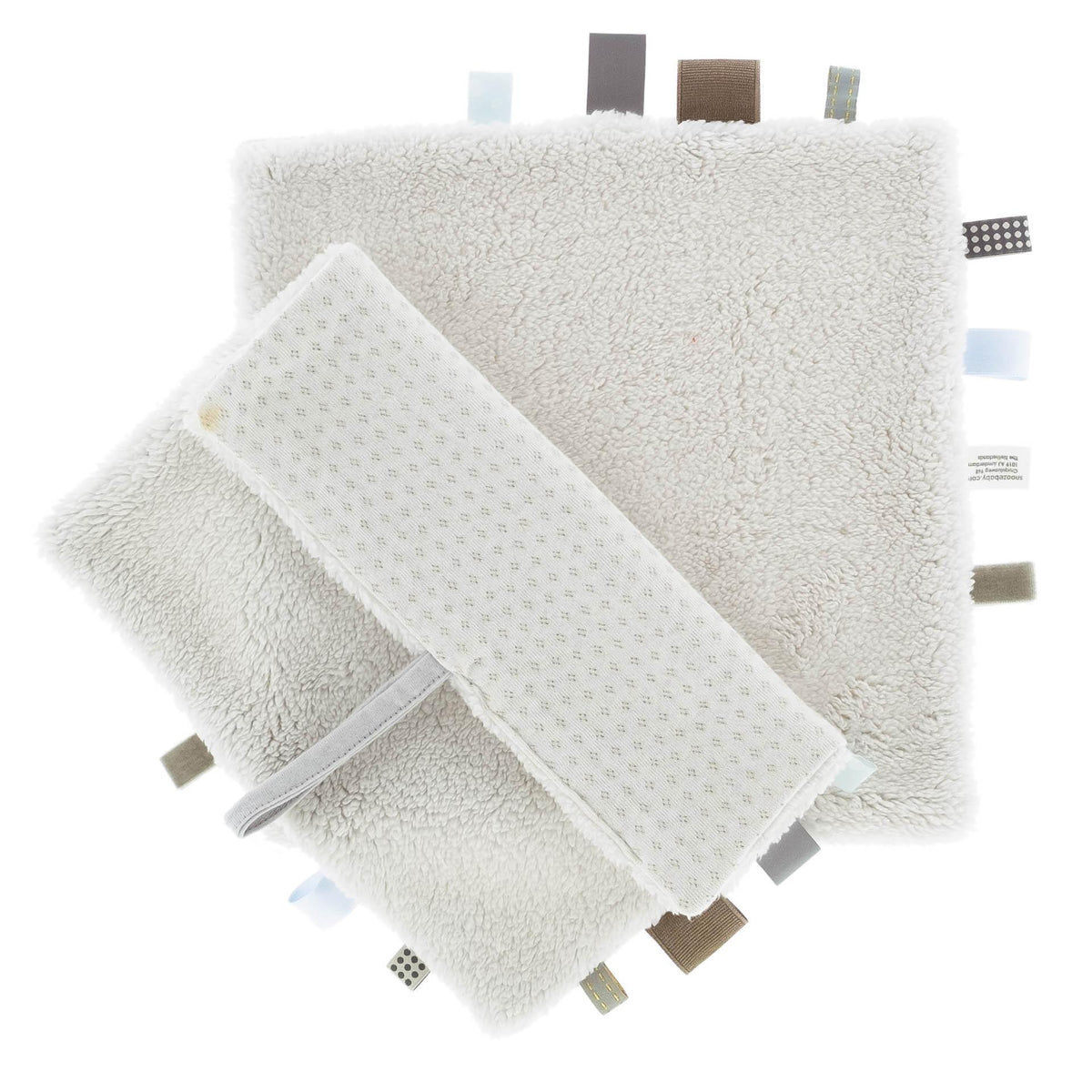 Snoozebaby organic comfort toy sweet dreaming (25x2 Stone beige