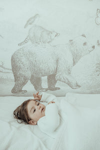 Snoozebaby organic blanket cot tog 2.0 Stone beige