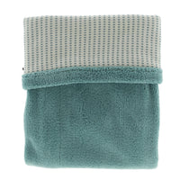 Snoozebaby organic blanket cot tog 2.0 Smokey green