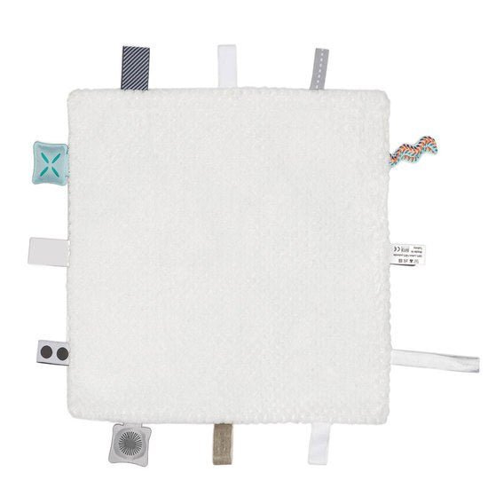 Snoozebaby comfort toy sweet dreaming (25 x 25cm) Fantasy white