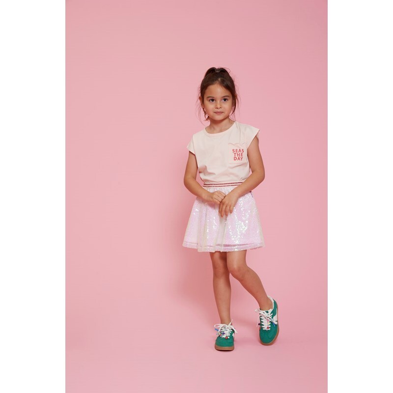 Jubel Pailetten rok - Lazy Lagoon L.roze