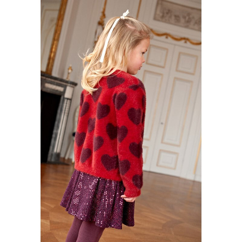 Jubel Pailetten rok - Daily Princess Bordeaux