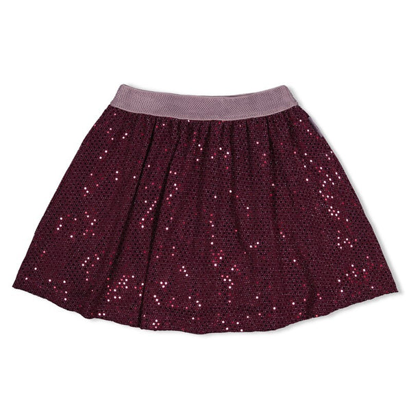 Jubel Pailetten rok - Daily Princess Bordeaux