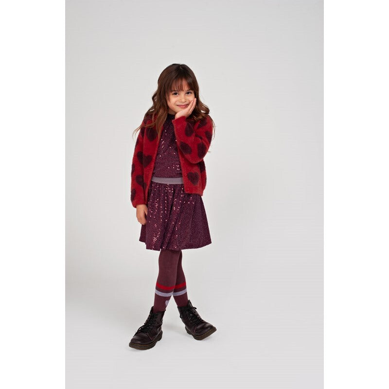 Jubel Pailetten rok - Daily Princess Bordeaux