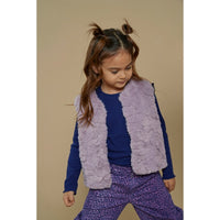 Jubel Omkeerbaar teddy gilet - Wild Soul L.lila