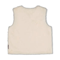 Jubel Fake fur gilet - Daily Princess Offwhite