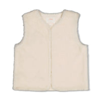Jubel Fake fur gilet - Daily Princess Offwhite