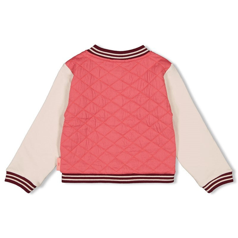 Jubel Bomberjack - Queen Of Hearts Roze