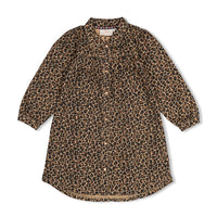 Denim jurk AOP - City Chic