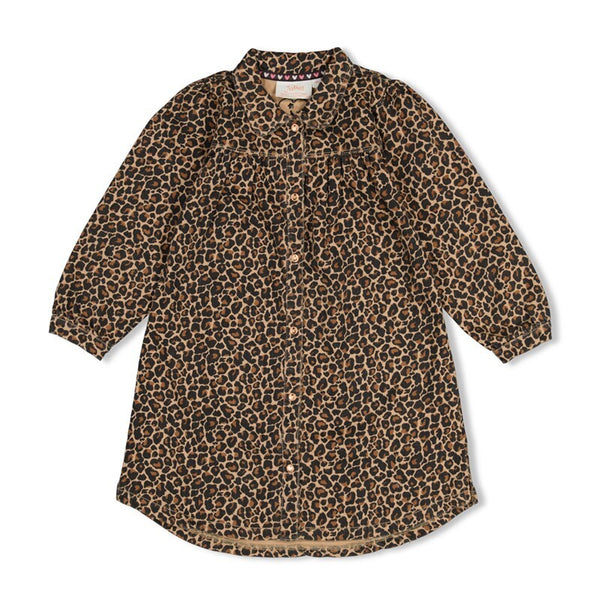 Denim jurk AOP - City Chic