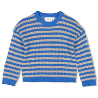 Gebreide sweater streep - Amour Toujours