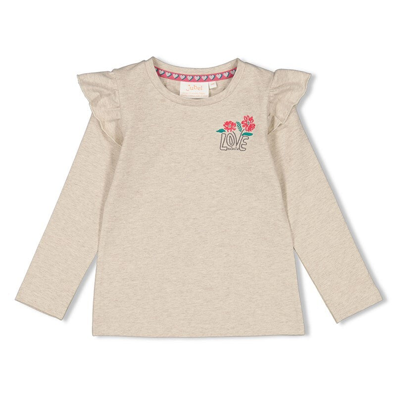 Longsleeve ruches - Girls Club
