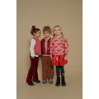 Jubel Bomberjack - Queen Of Hearts Roze