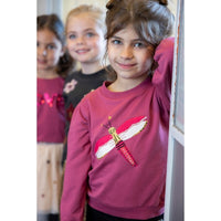 Jubel Sweater - Shine Bright Violet