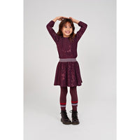 Jubel Longsleeve pailetten - Daily Princess Bordeaux