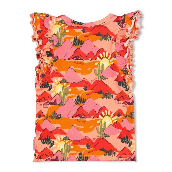T-shirt AOP - Salsa Sunset