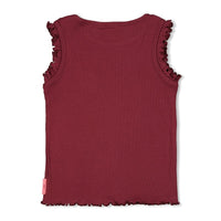Jubel Singlet rib - Salsa Sunset Bordeaux