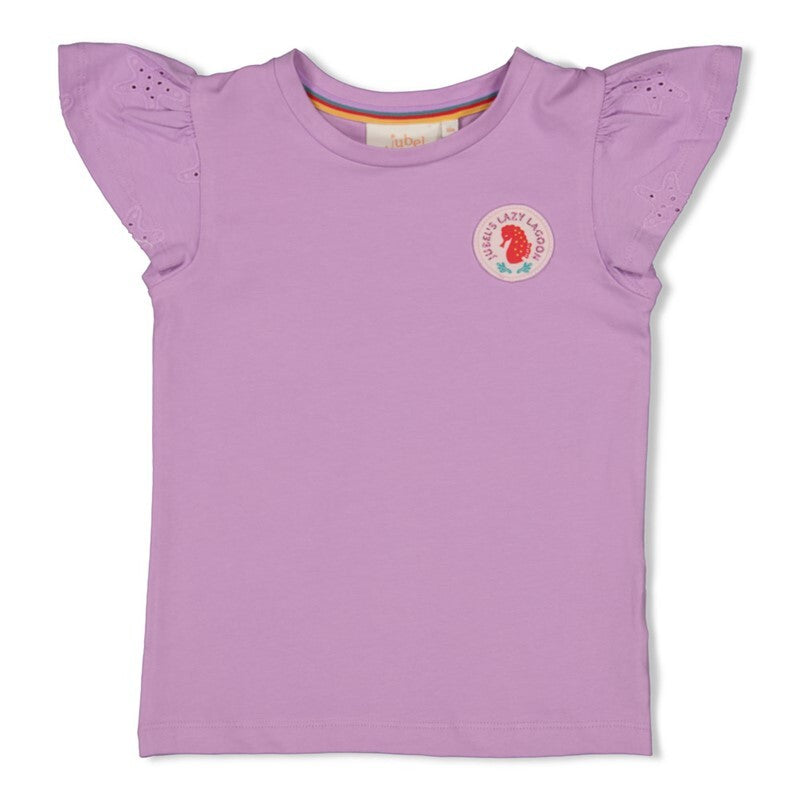 Jubel T-shirt - Lazy Lagoon Violet