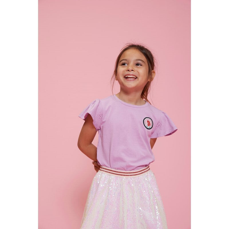 Jubel T-shirt - Lazy Lagoon Violet