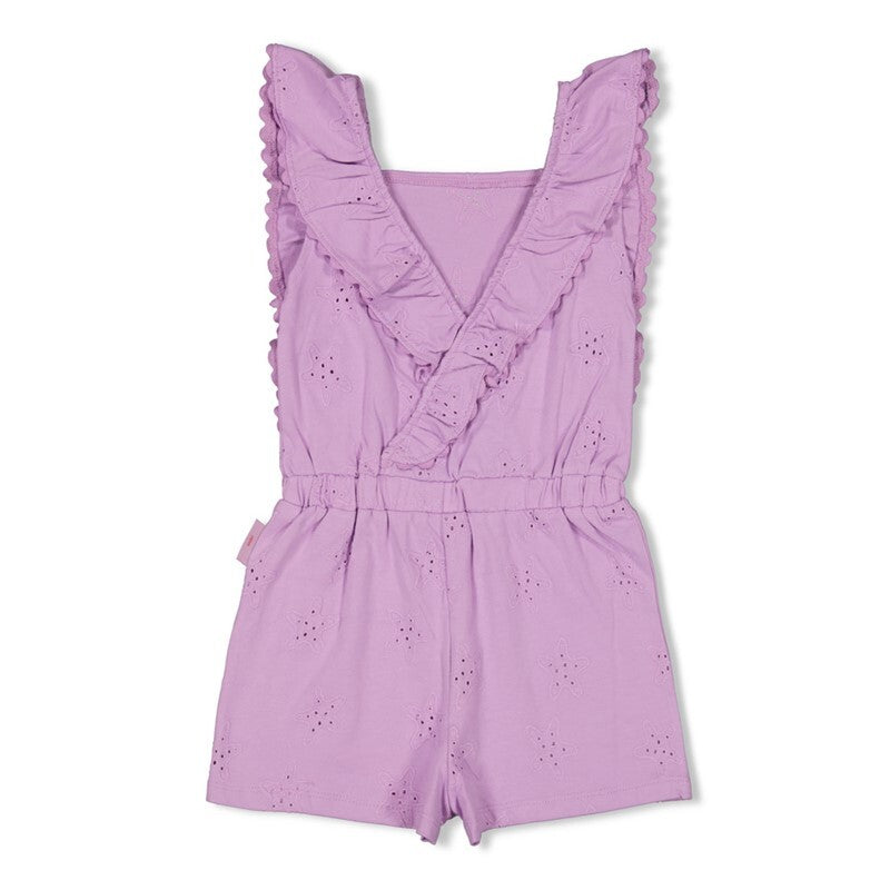 Jumpsuit kort broderie anglaise - Lazy Lagoon
