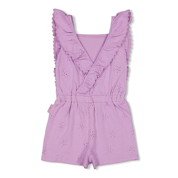 Jumpsuit kort broderie anglaise - Lazy Lagoon