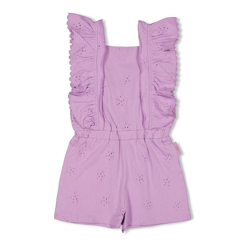 Jumpsuit kort broderie anglaise - Lazy Lagoon