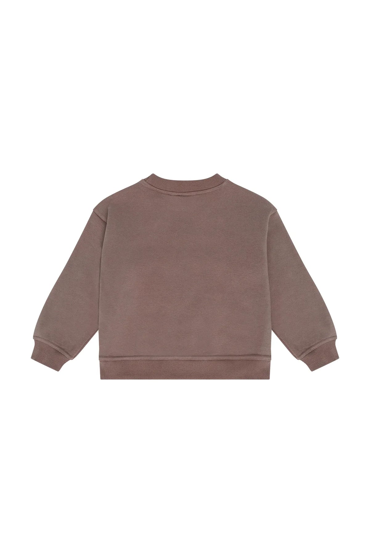 Daily7 Oversized Sweater Print Almond brown