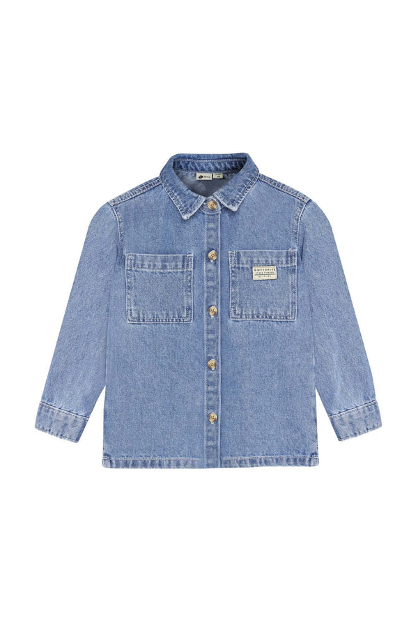 Daily7 Shirt Longsleeve Denim Medium denim