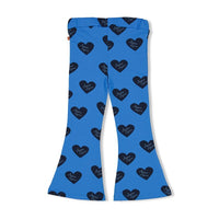 Flared broek AOP - Amour Toujours