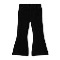 Jubel Flared broek velours rib - Shine Bright Antraciet