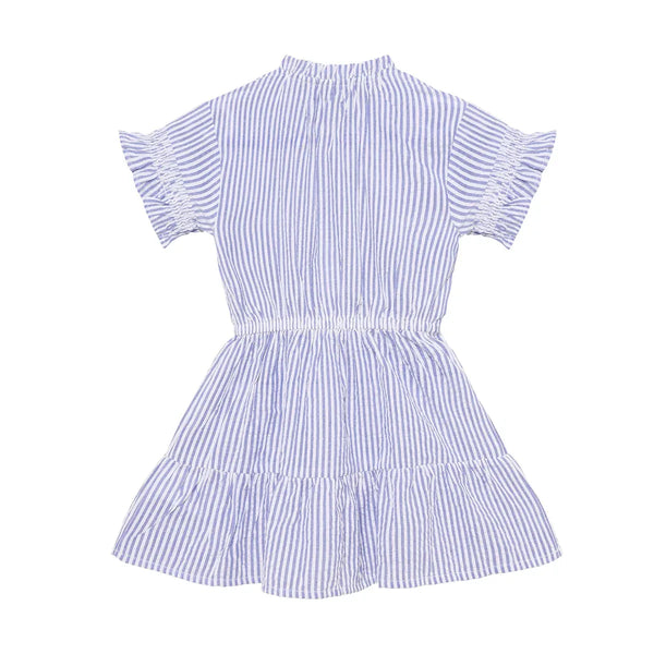 Dress Stripe Ruffle