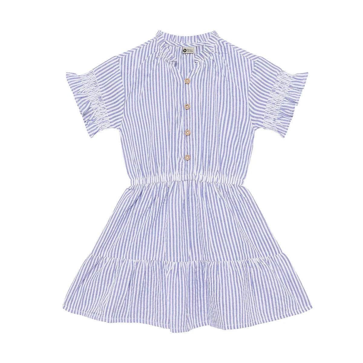 Dress Stripe Ruffle
