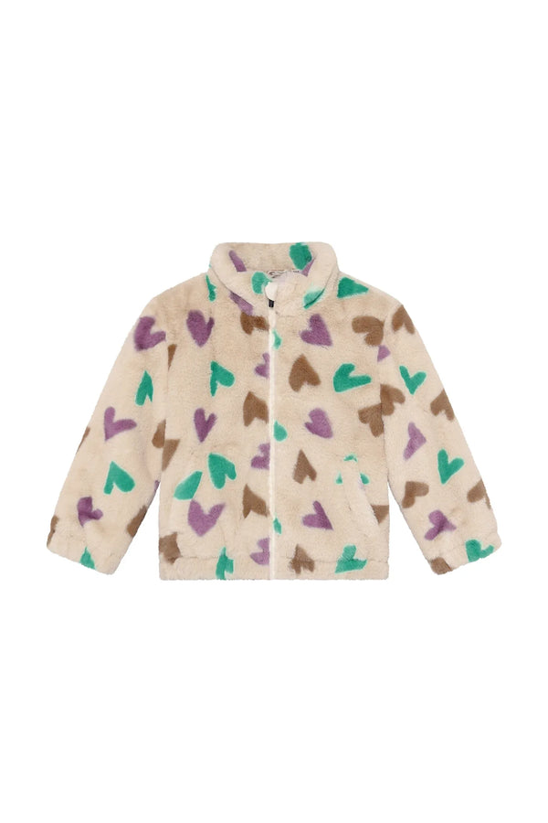 Teddy Jacket Hearts