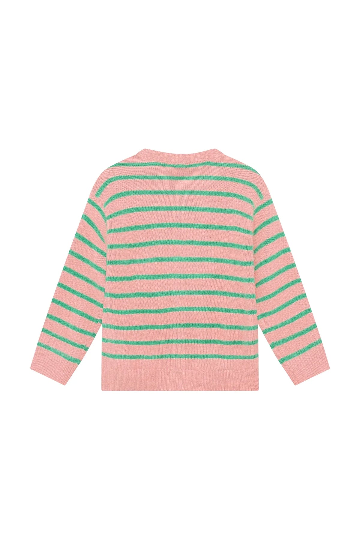 Knitwear Striped Cargdigan